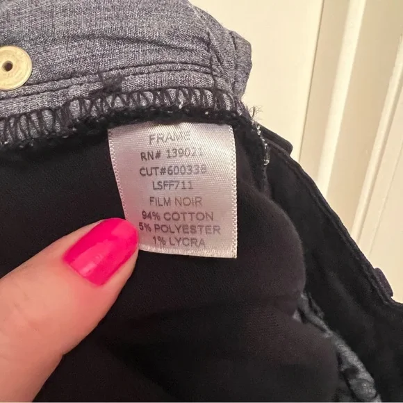 Frame Forever Karlie High Waist Flare Jeans Size 28 - Picture 8 of 8